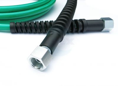 Nagynyomású HP tömlő 4m, önkiszolgáló mosóhoz, ultrakönnyű, zöld
