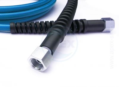 Nagynyomású HP tömlő 4m, önkiszolgáló mosóhoz, ultrakönnyű, kék
