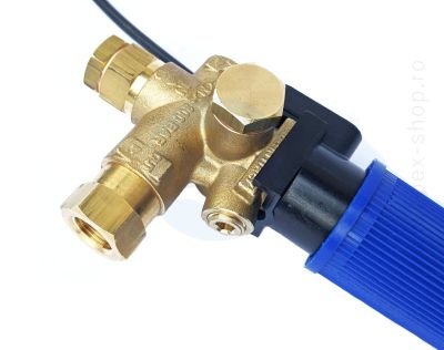 VBR-Mazzoni by-pass szelep nyomáskapcsolóval, 250 bar, 35 l/perc